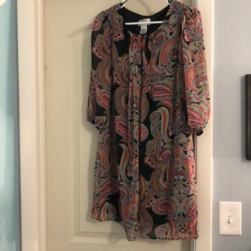 Multi-colored dress